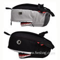 S M Two Size Adult Children Backpack 3D Anime Shark Kids School Bag for Boys